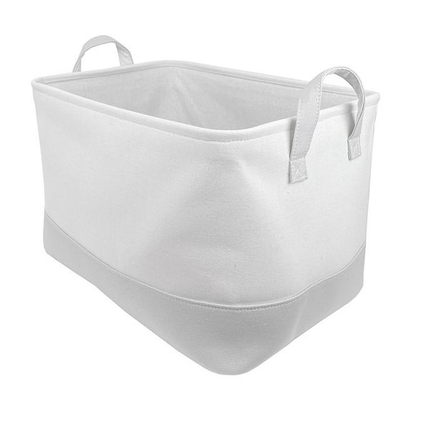 Little Darlings Large Rectangular Storage Bin - Grey
