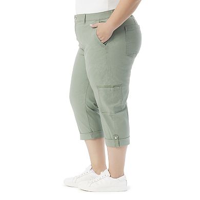 Plus Size Gloria Vanderbilt Cargo Capris