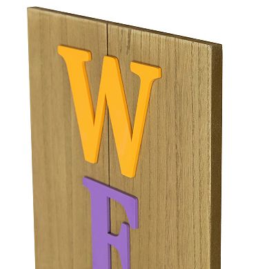 Northlight 39.25" Welcome Wooden Easter Bunny Porch Board Sign Decoration