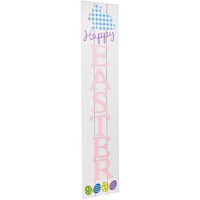 Northlight 36" Happy Easter Wooden Porch Board Sign Decoration