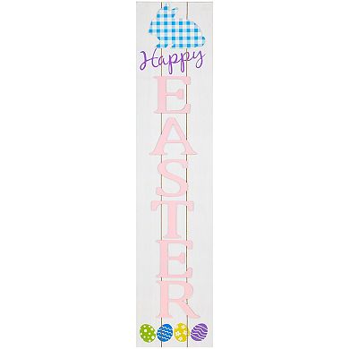 Northlight 36" Happy Easter Wooden Porch Board Sign Decoration