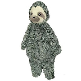 Petlou Stuffingless Floppy Sloth Plush Squeak Dog Chew Dog Toy