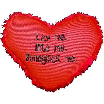 Yeowww Hearrrt Attack Catnip Toy- Bunnykick