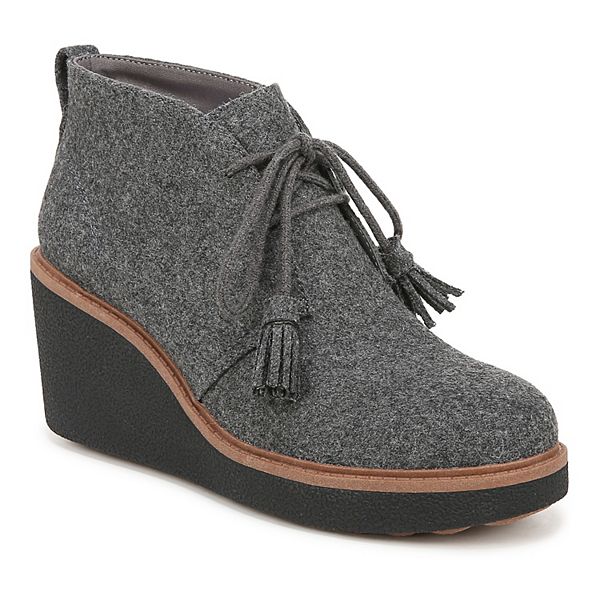 Dr. Scholl s Aurora Women s Wedge Boots Size 10 Charcoal