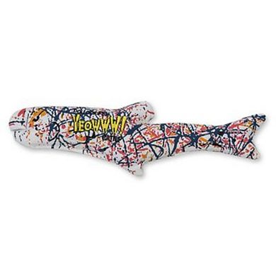 Yeowww! Catnip Pollock Fish 4 Pack Pure Leaf & Flowertop Cat And Kitten Toy
