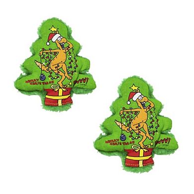 Yeowww Kris Krinkle Catnip Toy (pack Of 2) - 5"