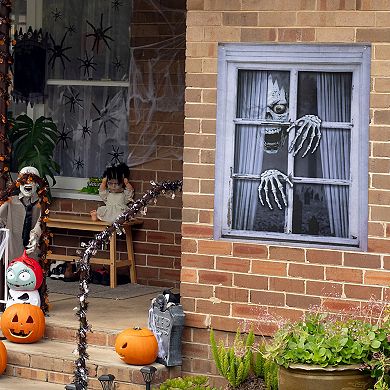 Northlight Scary Skeleton Fake Window Halloween Decoration