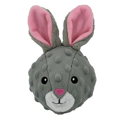 Petlou Rabbit Ez Squeaky Ball Set Of 2 4 inch Width