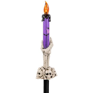 Northlight LED Lighted Skeleton Candle Halloween Decorations Set of 6