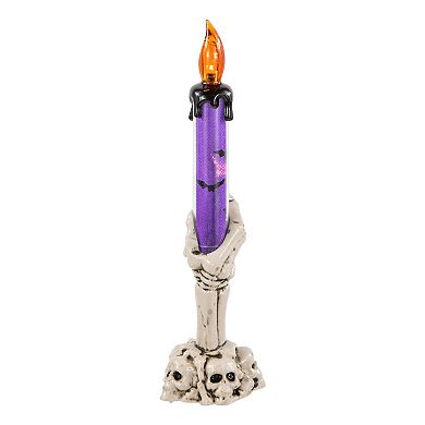 Northlight LED Lighted Skeleton Hand Halloween Candles Set of 3