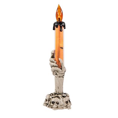 Northlight LED Lighted Skeleton Hand Halloween Candles Set of 3
