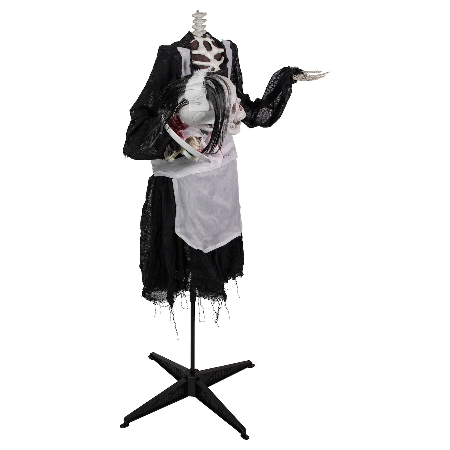 Northlight Skeleton Maid Halloween Decoration