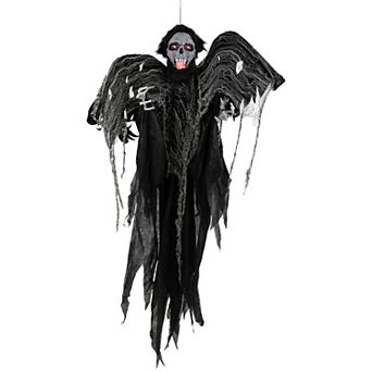 Northlight Animated Zombie Vampire With Lights & Sound Halloween Hanging Decor