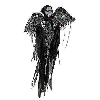 Northlight Animated Zombie Vampire With Lights & Sound Halloween Hanging Decor