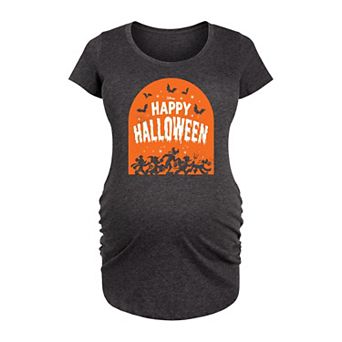 Disney's Mickey Mouse & Friends Maternity Happy Halloween Group Graphic Tee