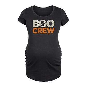 Disney's Minnie Mouse Maternity Boo Crew Graphic Tee