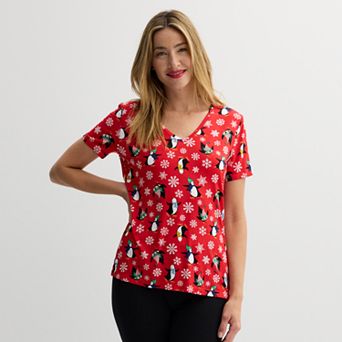 Women's Jollidays Short Sleeve Holiday Tee