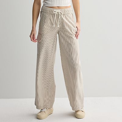 Juniors striped pants outlet