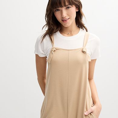 Live To Be Spoiled Wide Leg Jumpsuit with Tee