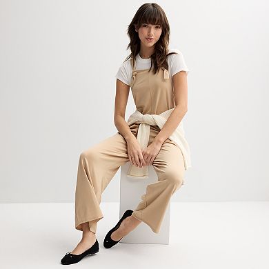 Live To Be Spoiled Wide Leg Jumpsuit with Tee