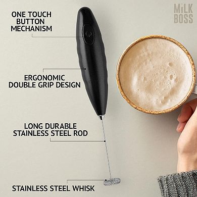 Zulay Kitchen Matcha Whisk - Handheld Electric Stirrer By Milk Boss