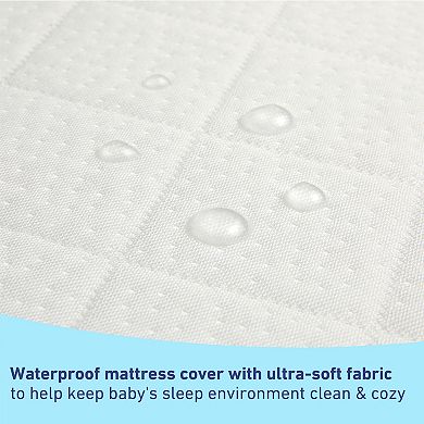 Graco Premium Waterproof Crib and Toddler Mattress Protector