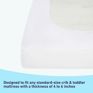 Graco Premium Waterproof Crib and Toddler Mattress Protector