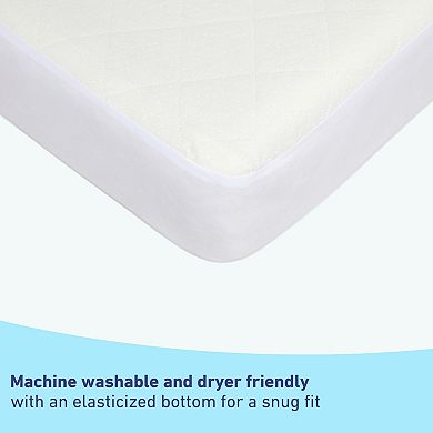 Graco Premium Waterproof Crib and Toddler Mattress Protector