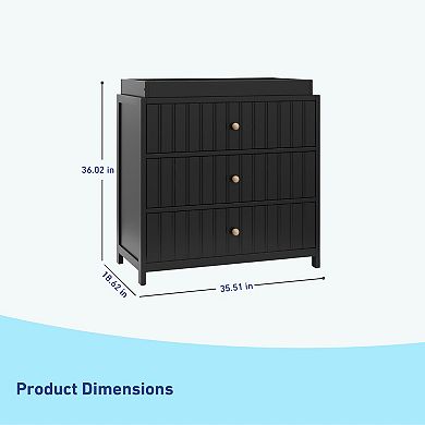 Graco Teddi 3 Drawer Chest with Changing Topper