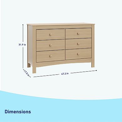 Graco Noah 6 Drawer Double Dresser