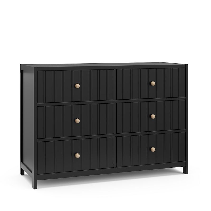 Graco Teddi 6 Drawer Dresser, Black