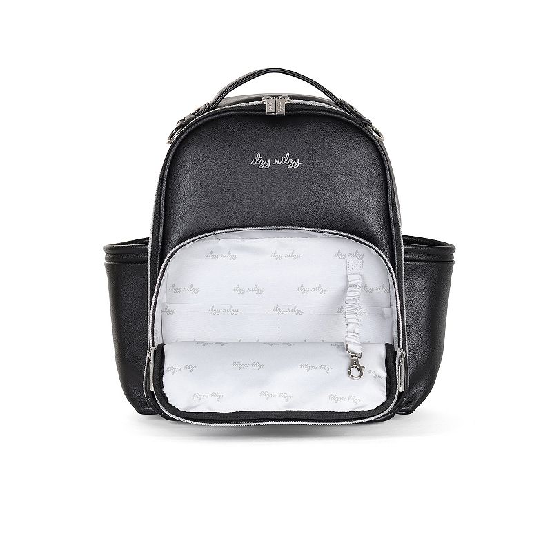 Itzy Ritzy Itzy Mini Plus Diaper Bag Backpack, Noir