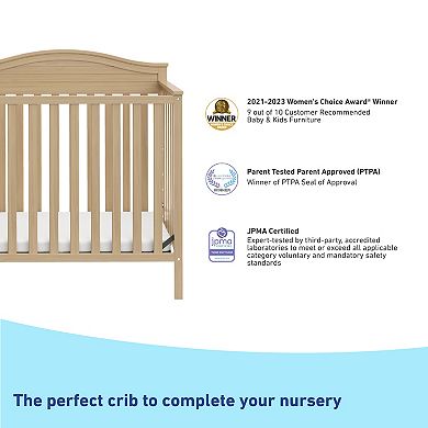 Graco Stella 4-in-1 Convertible Mini Crib