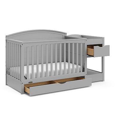 Graco Bellwood 5-in-1 Convertible Crib and Changer