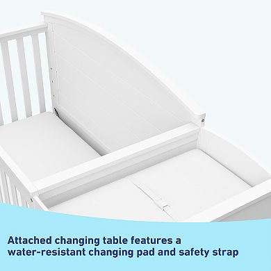 Graco Bellwood 5-in-1 Convertible Crib and Changer