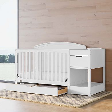Graco Bellwood 5-in-1 Convertible Crib and Changer