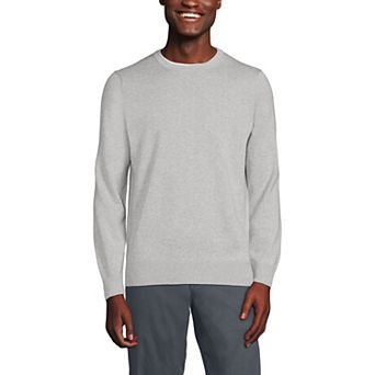 Big & Tall Lands' End Fine Gauge Crewneck Sweater