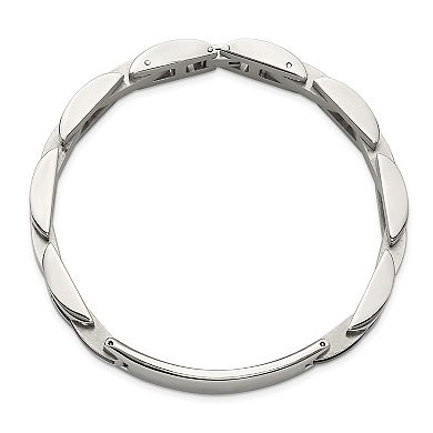 Kristen Kesho Stainless Steel Black Onyx Bracelet