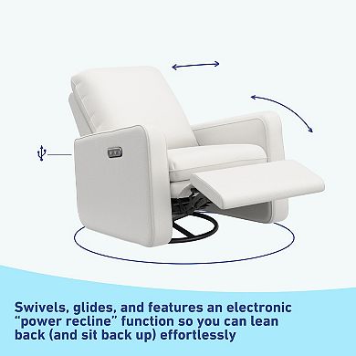 Graco Teddi Power Recliner Swivel Glider with USB