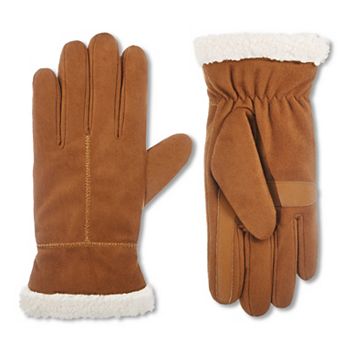 Women's isotoner SmartDri Microsuede Stitched Touchscreen Gloves