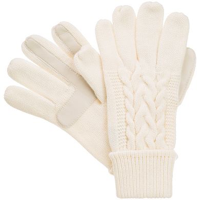 Women's isotoner Touchscreen Braid Knit Gloves