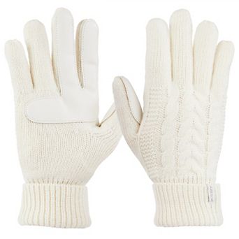Women's isotoner Touchscreen Braid Knit Gloves