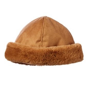 Women's isotoner Microsuede Faux Fur Hat
