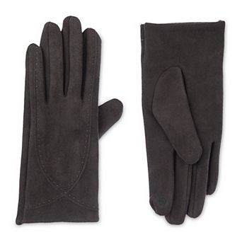 Women's isotoner Shortie Stretch Microsuede Touchscreen Gloves