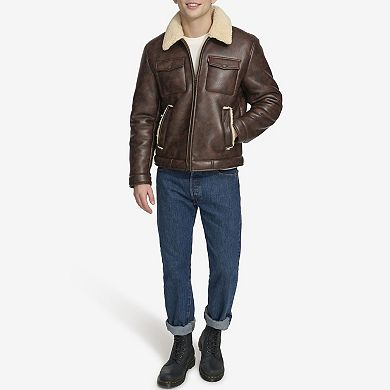 Men's Levi's® Faux Shearling Zip Trucker Jacket