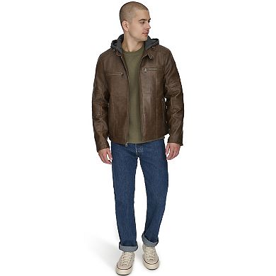Men's Levi's® Faux Leather Racer Jacket