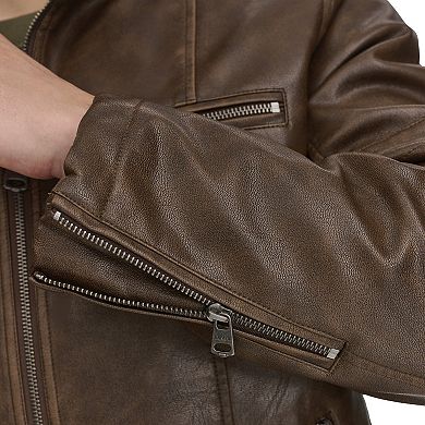 Men's Levi's® Faux Leather Racer Jacket