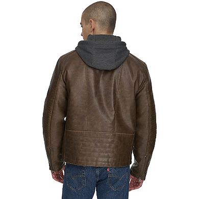 Men's Levi's® Faux Leather Racer Jacket