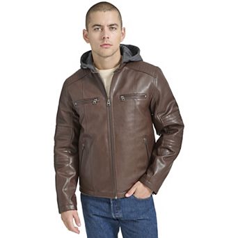 Men's Levi's® Faux Leather Racer Jacket