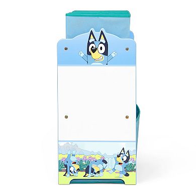 Delta Children Bluey 6 Bin Design & Store Toy Storage Organizer